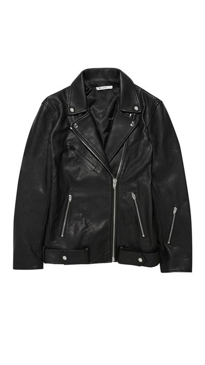 <p>The leather jacket</p>