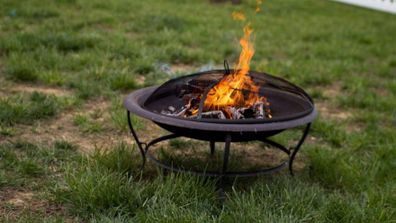 Backyard firepit