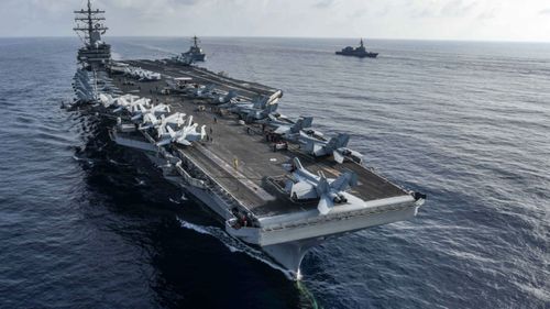 US aircraft carriers in the Pacific are potential targets for the Chinese DF-26 missile.