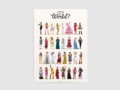 Who Run the World Art Print — The Iconic