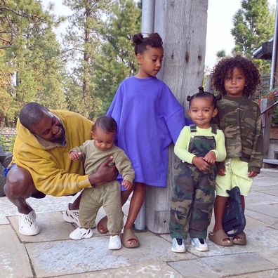 Celebrities celebrate US Father's Day, Kim Kardashian, Kanye West
