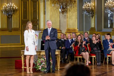 Princess Elisabeth of Belgium celebrates 18th birthday party with new portraits