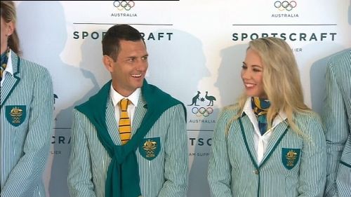 The uniform features a wool knit and knitted tie. (9NEWS)