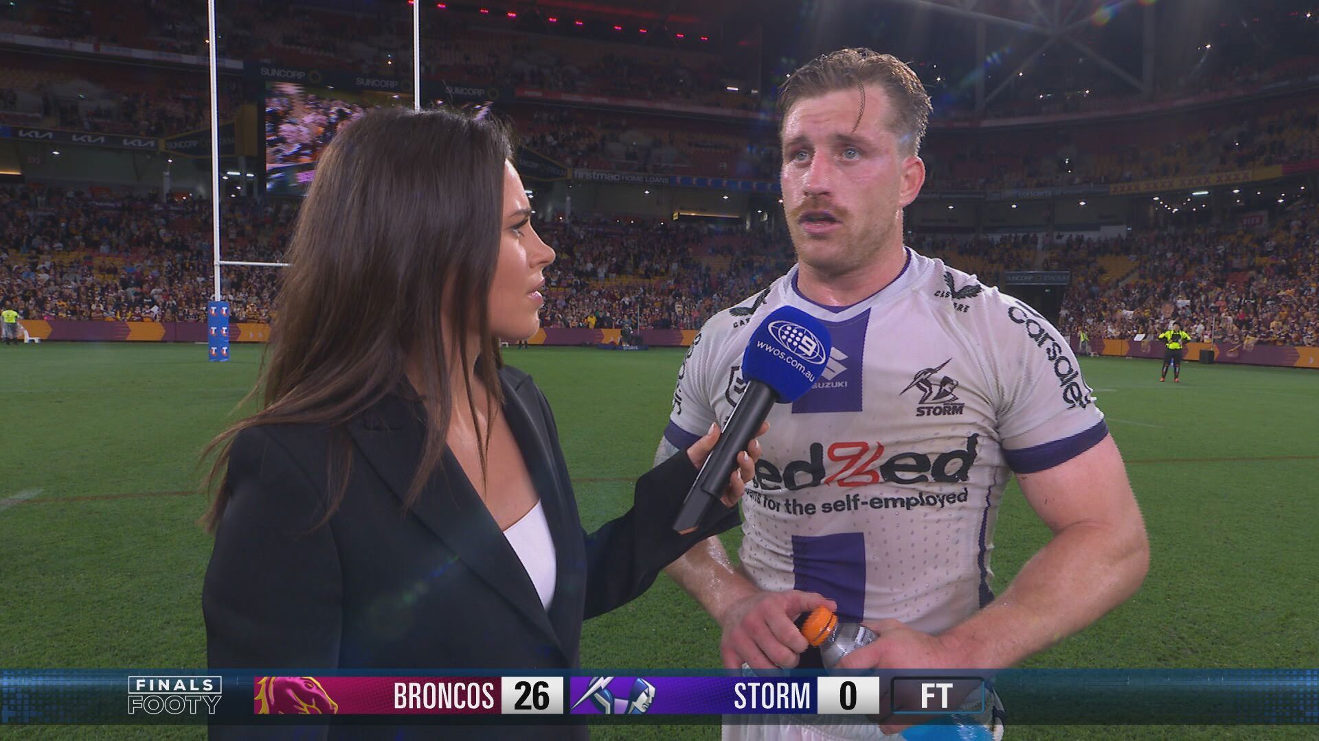 Cameron Munster's scathing reaction to Storm's 'terrible' qualifying final defeat