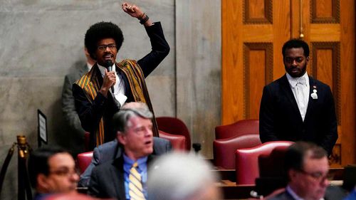 Justin Pearson estava concorrendo a uma vaga no Congresso que foi desmantelado pelo Legislativo estadual.
