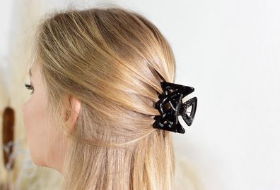 safety warning hair accessory claw clip