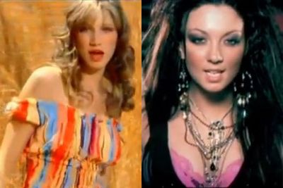 With Ricki-Lee's sexy new album 'Dance In The Rain' out this week, we found ourselves in a YouTube-shaped hole searching for her first ever music video. And we've found it, just for you FIXers!<br/><br/>But don't think Ricki's the only pop star who overdid the crimper in her first video clip.... (or the metallic eyeshadow for that matter Jessica Mauboy!)<br/><br/>From Delta Goodrem's racy escapades with her buff "boyfriend" to Samantha Jade's fierce <i>Step Up</I> moment with Channing Tatum, flick through our fave #ThrowbackThursday vid clips... <br/>