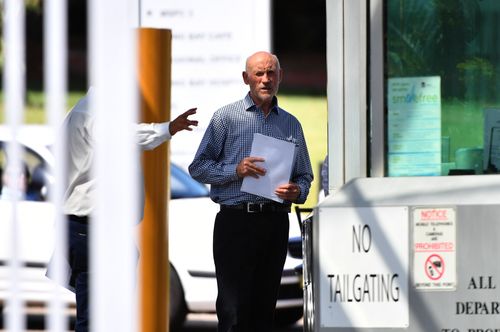 Former NSW Labor minister Ian Macdonald addressed the media as he walked out of Long Bay Correction centre.