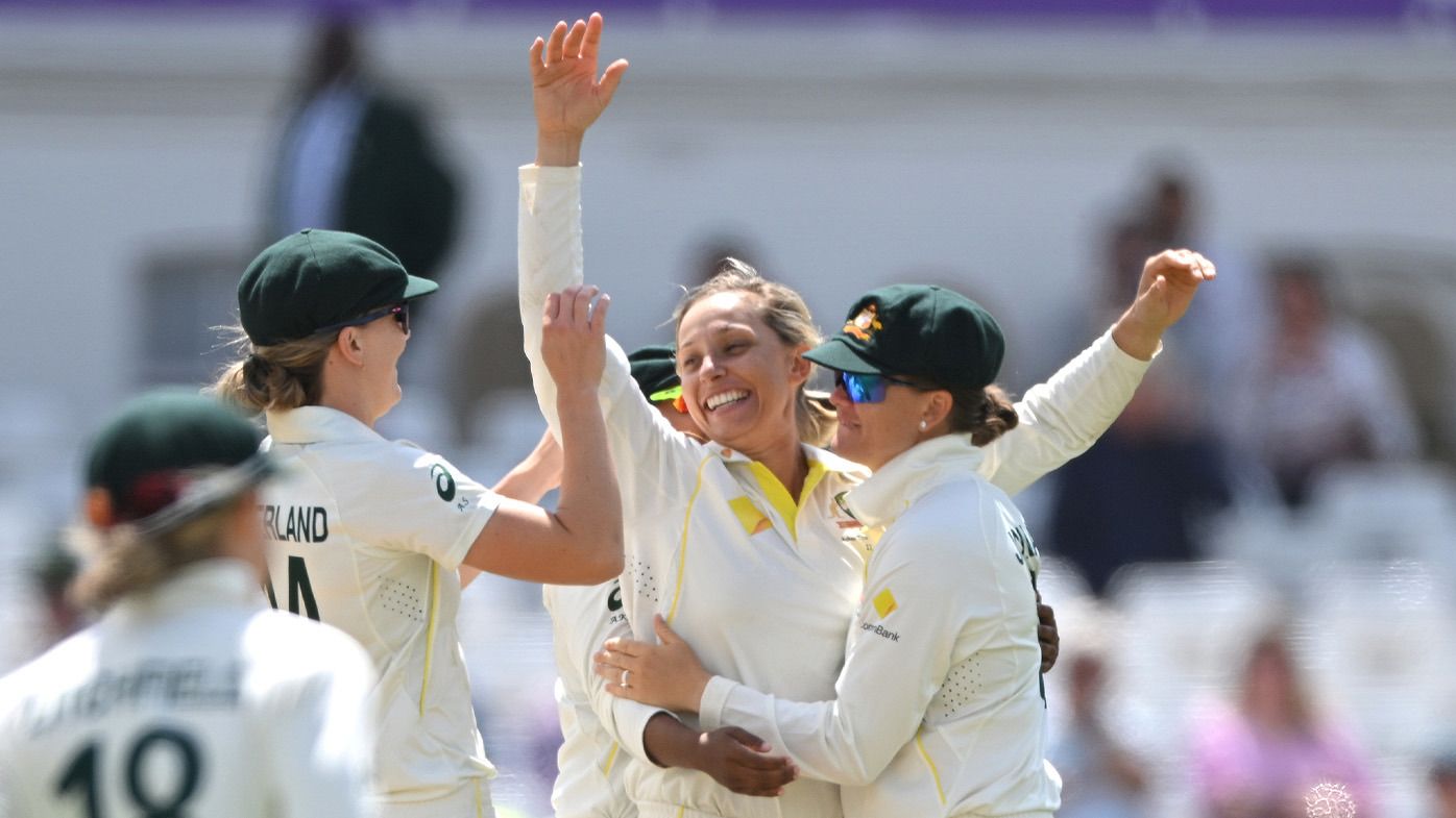 Record-breaking Ashleigh Gardner feat lifts Aussies to Women's Ashes Test victory