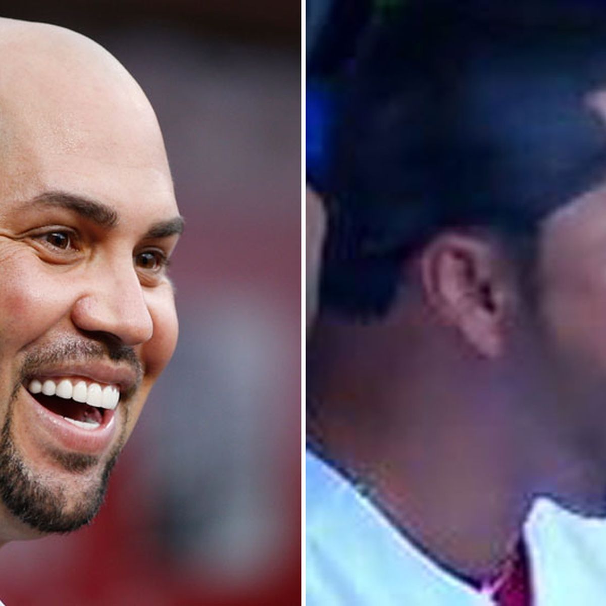 Beltran shows off new marker hairstyle 