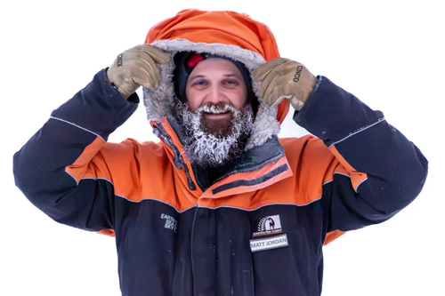 Matty Jordan, a Project Manager with Antarctica New Zealand