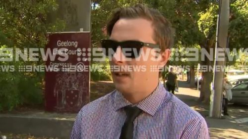 Hope-McKeown spoke to 9NEW outside court today. (9NEWS)