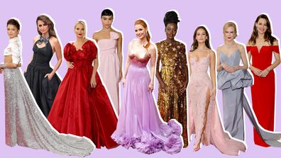 Oscars 2022 red carpet celebrity fashion