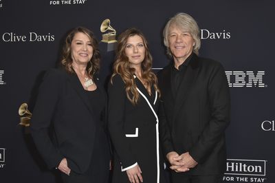 Dorothea Hurley, Stephanie Rose Bongiovi and Jon Bon Jovi 