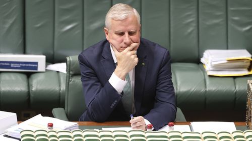 Michael McCormack has been toppled as Nationals leader in a spill.