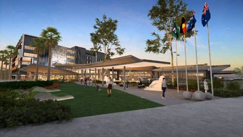 The NSW government has committed more than $300 million for two stages of the redevelopment. Picture: 9NEWS