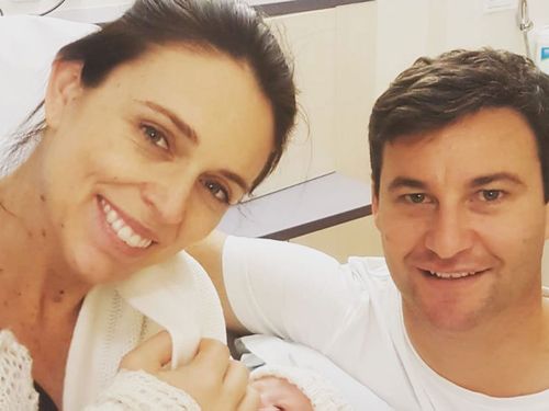 New Zealand Prime Minister Jacinda Ardern has given birth to her first child. (Supplied)
