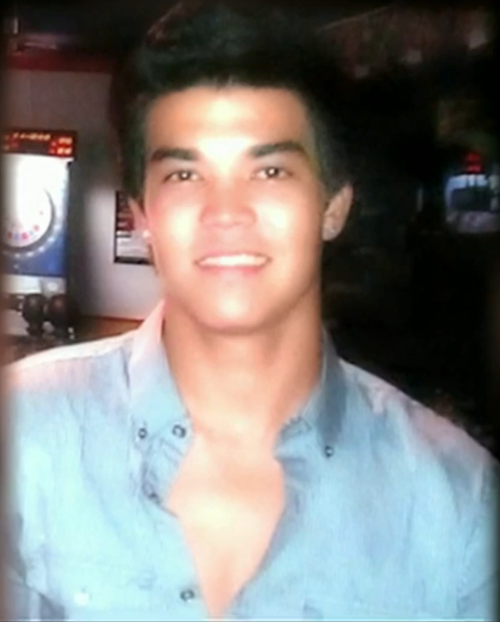 Alex Zaldivar was killed by an armed robber who was fitted with an ankle bracelet.