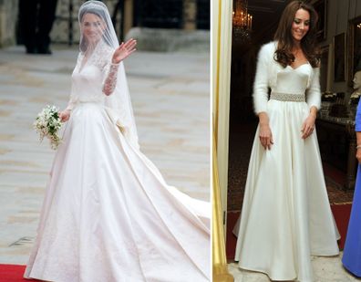 Kate Middleton S Second Wedding Dress Was Just As Beautiful 9honey