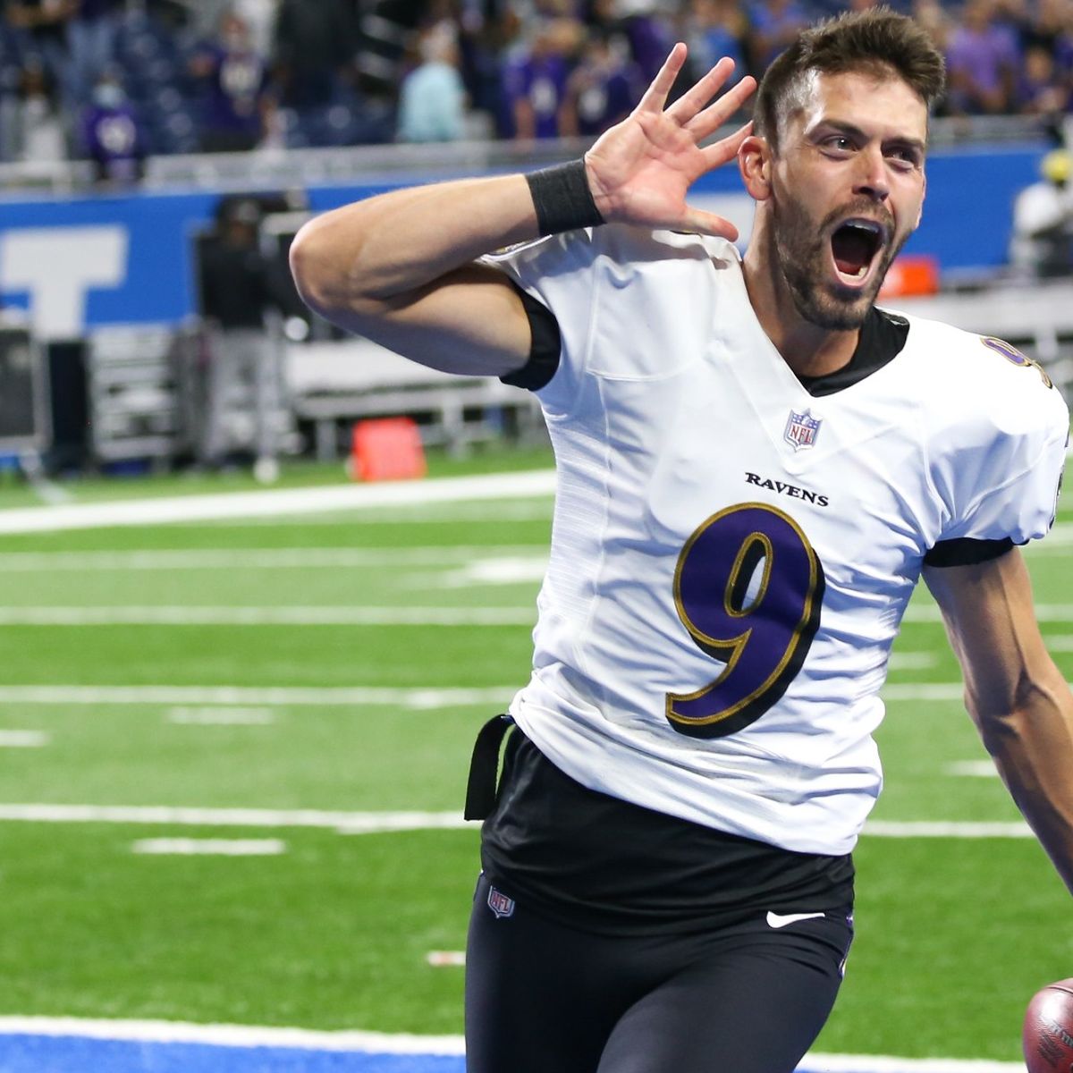 Justin Tucker, the most accurate kicker in NFL history, happens to