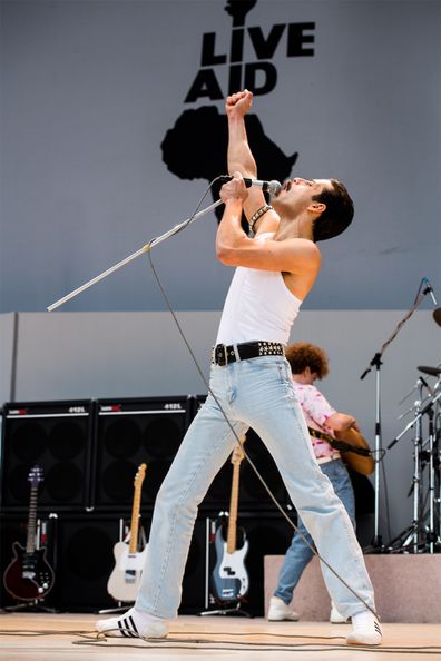 Bohemian Rhapsody's costume designer Julian Day interview talks about  working with Rami Malek and recreating Freddie Mercury's Live Aid outfit -  9Style