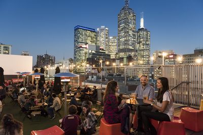 Rooftop Bar at Curtin House, Melbourne