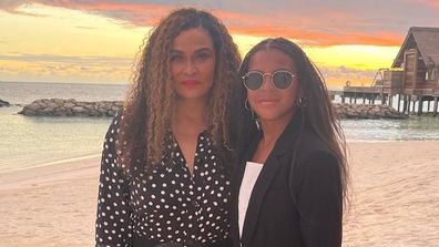 Tina Knowles, grandmother to Blue Ivy Carter posts photo on her 10th birthday.