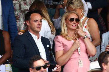 TV personality Anthony McPartlin and girlfriend Anne-Marie Corbett 