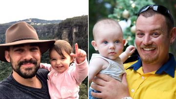 Sydney dads Geoffrey Keaton and Andrew O&#x27;Dwyer were killed when a fire truck rolled as they fought bushfires in NSW.