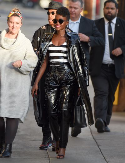 Lupita Nyong'o in Los Angeles on February 1st, 2018