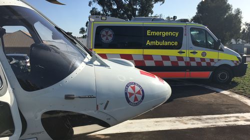 A﻿ teenage girl has suffered several rib fractures after she was trampled by a cow in the New South Wales hunter region.
