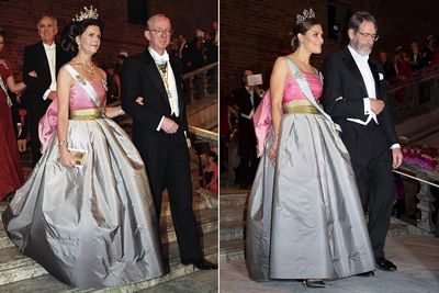Queen Silvia and Crown Princess Victoria of Sweden