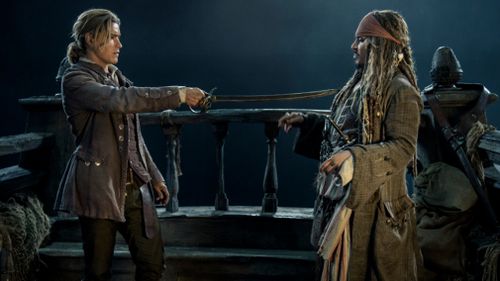 The Queensland government is crossing swords with the Information Commissioner over funding to lure Pirates of the Caribbean. (AAP file image)