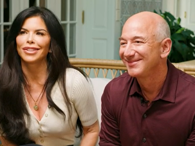 Jeff Bezos and Lauren Sanchez CNN interview