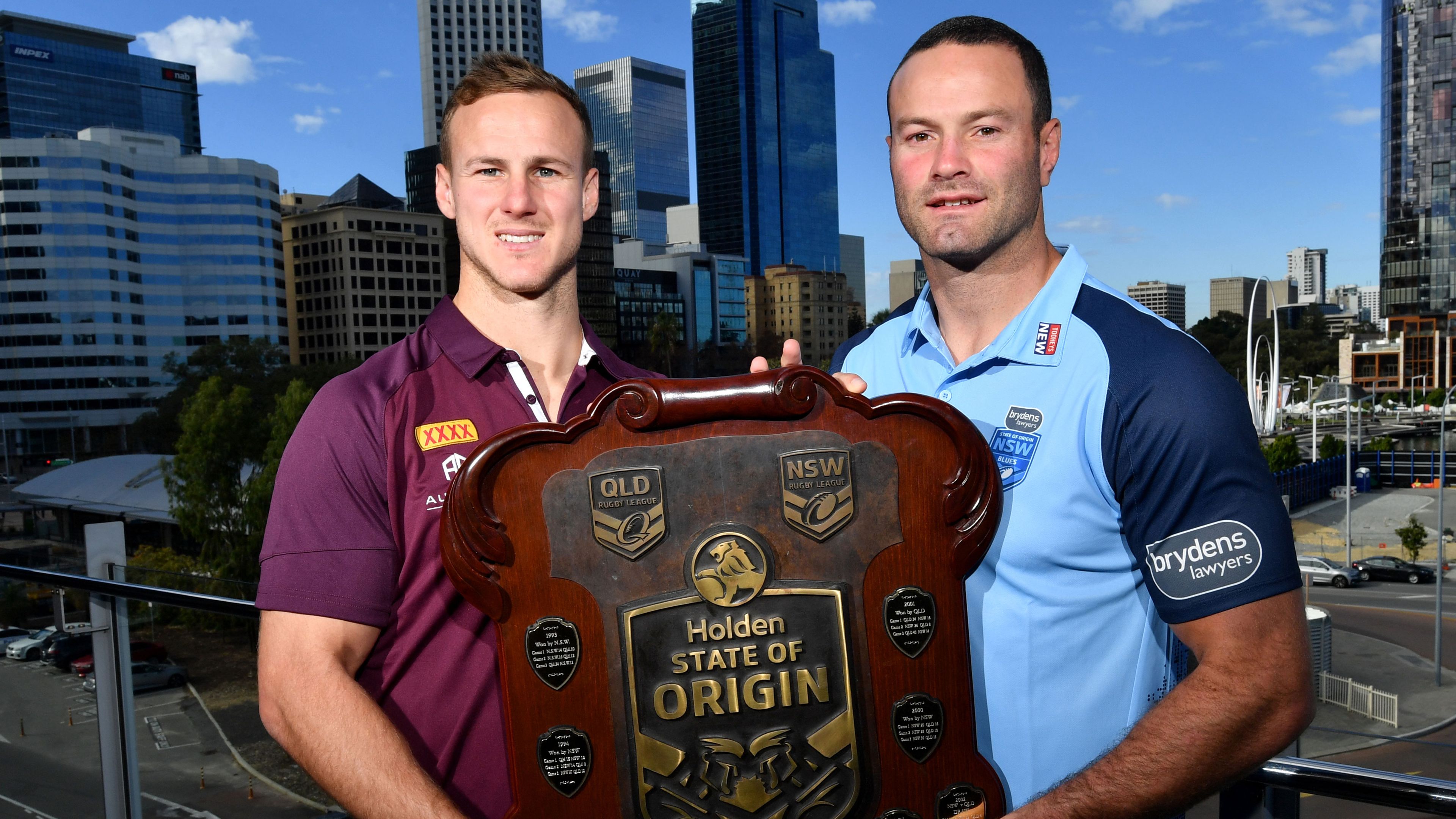 Daly Cherry-Evans and Darius Boyd