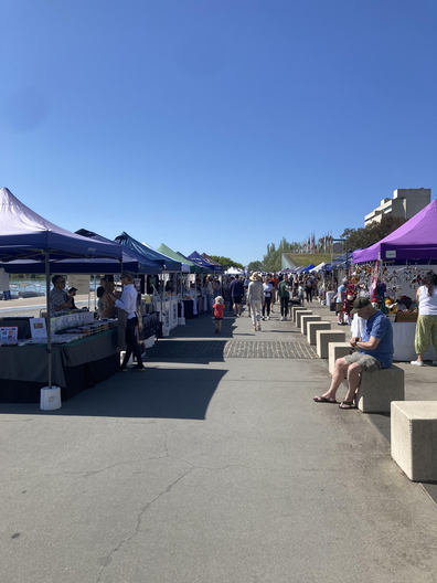 Waste away an hour or two wondering through Little Burley Market.