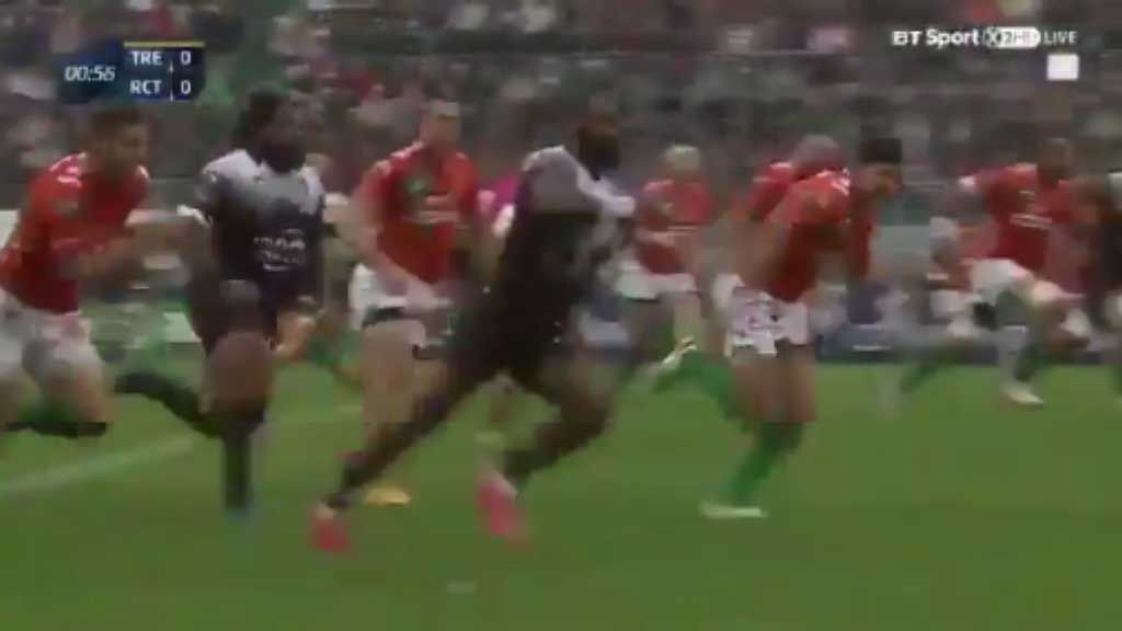 Semi scores first rugby try for Toulon