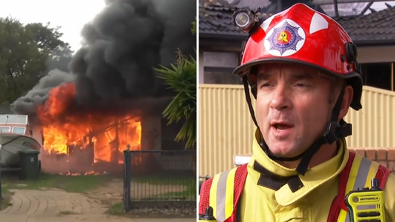 Neighbours heroically save dog from burning home | Nine.com.au