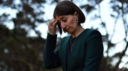 NSW Premier Gladys Berejiklian after facing ICAC today.