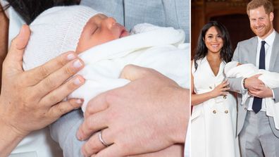 Duke and Duchess of Sussex baby