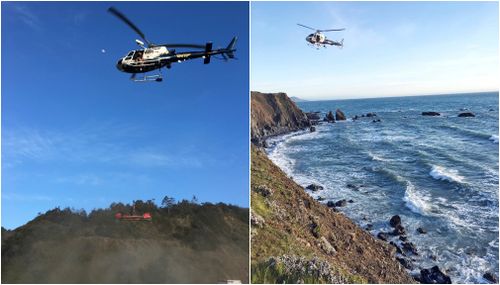 Searchers were out today in boats and aircraft scouring the North Californian coast for Devonte and his two other missing siblings. (AAP)