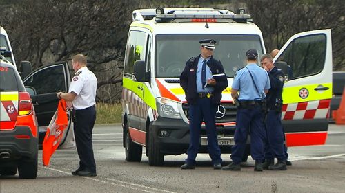 The man died after falling from the rock ledge. (9NEWS)