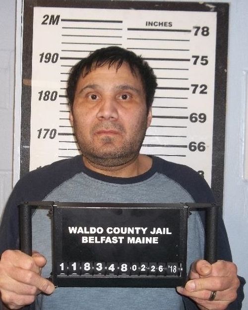 A photo provided Tuesday, Feb.. 27, 2018 by the Waldo County Jail in Maine show 51-year-old Julio Carrillo. Juan Carillo and Sharon Carillo, mother and stepfather of Marrissa Kennedy, were arrested Monday, Feb. 26, 2018 and charged with murder in the death of 10-year-old Kennedy, who was found dead Sunday at the condo complex where the family was staying in Stockton Springs, Maine. (Waldo County, Maine Jail via AP)
