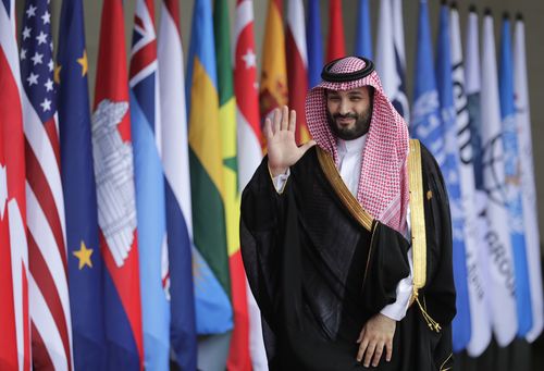 Saudi Arabia's Crown Prince and Prime Minister Mohammed bin Salman Al Saud during the G20 Summit in Nusa Dua, Bali, Indonesia, Tuesday November 15, 2022 