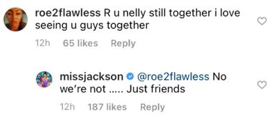 Nelly's long-time girlfriend Shantel Jackson confirms couple split.