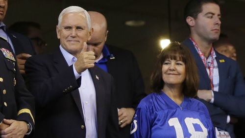Mr Pence has always been loyal to Mr Trump, who praised him for walking out of the game. 
