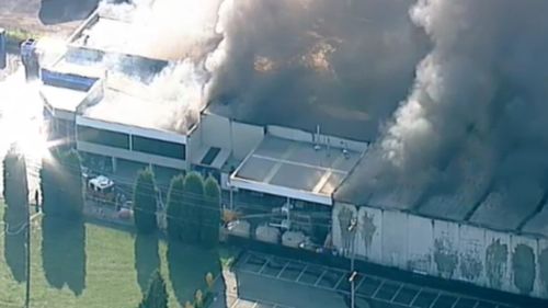 All people have been evacuated from the site. (9NEWS)