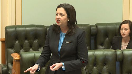 Queensland Premier Annastacia Palaszczuk today.