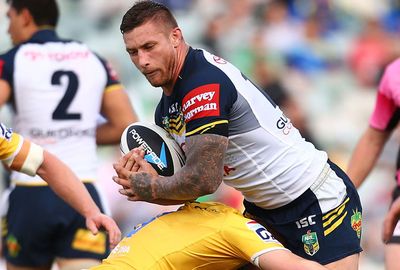 Tariq Sims quit North Queensland to play for Newcastle.