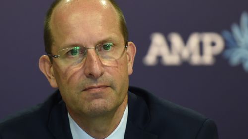 Last week the chief executive of AMP Craig Meller resigned after the commission revealed this company had repeatedly mislead the corporate regulator, the Australian Securities and Investment Commission. (AAP)